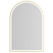 Archie 900 x 600mm Arched LED Bathroom Mirror